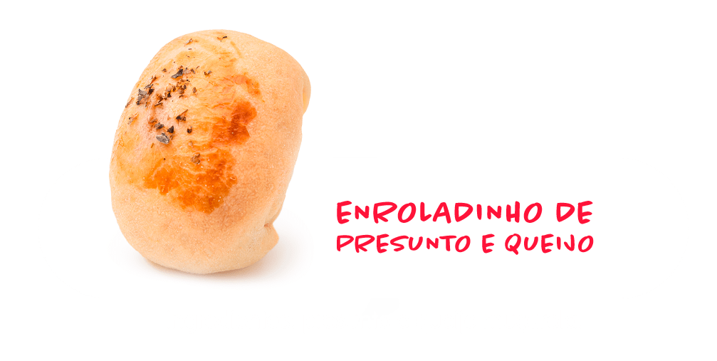 enroladinho de presunto e queijo santo belisco