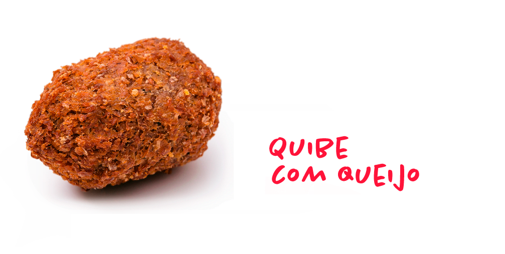 Salgados Congelados para Revenda 5 quibe de carne com queijo santo belisco