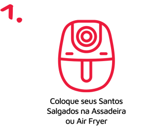 modo-de-preparo-1 preparo santo belisco coloque seus salgados em uma assadeira ou air fryer